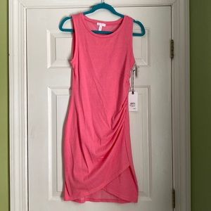 Leith side rouche dress